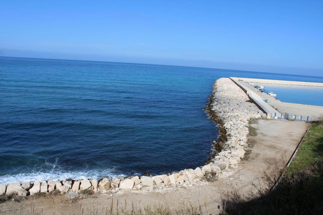 La Stanza Vicino Al Mare , Una Camera Da Letto E Bagno Con Balcone Vista Mare Apartamento Balestrate Exterior foto